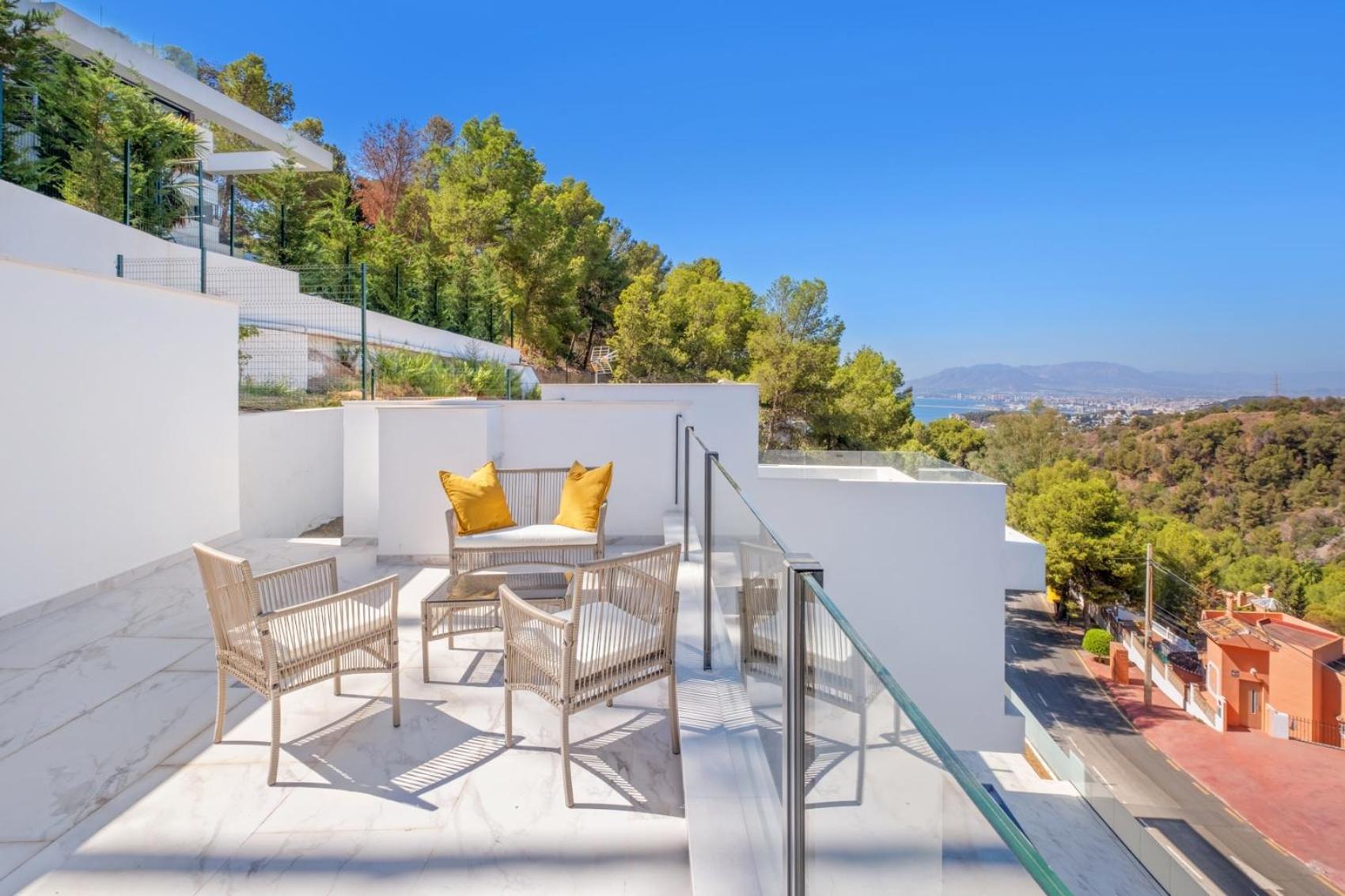 Villas Pinares De San Anton - Sea, City, Mountain, Views Malaga Luaran gambar