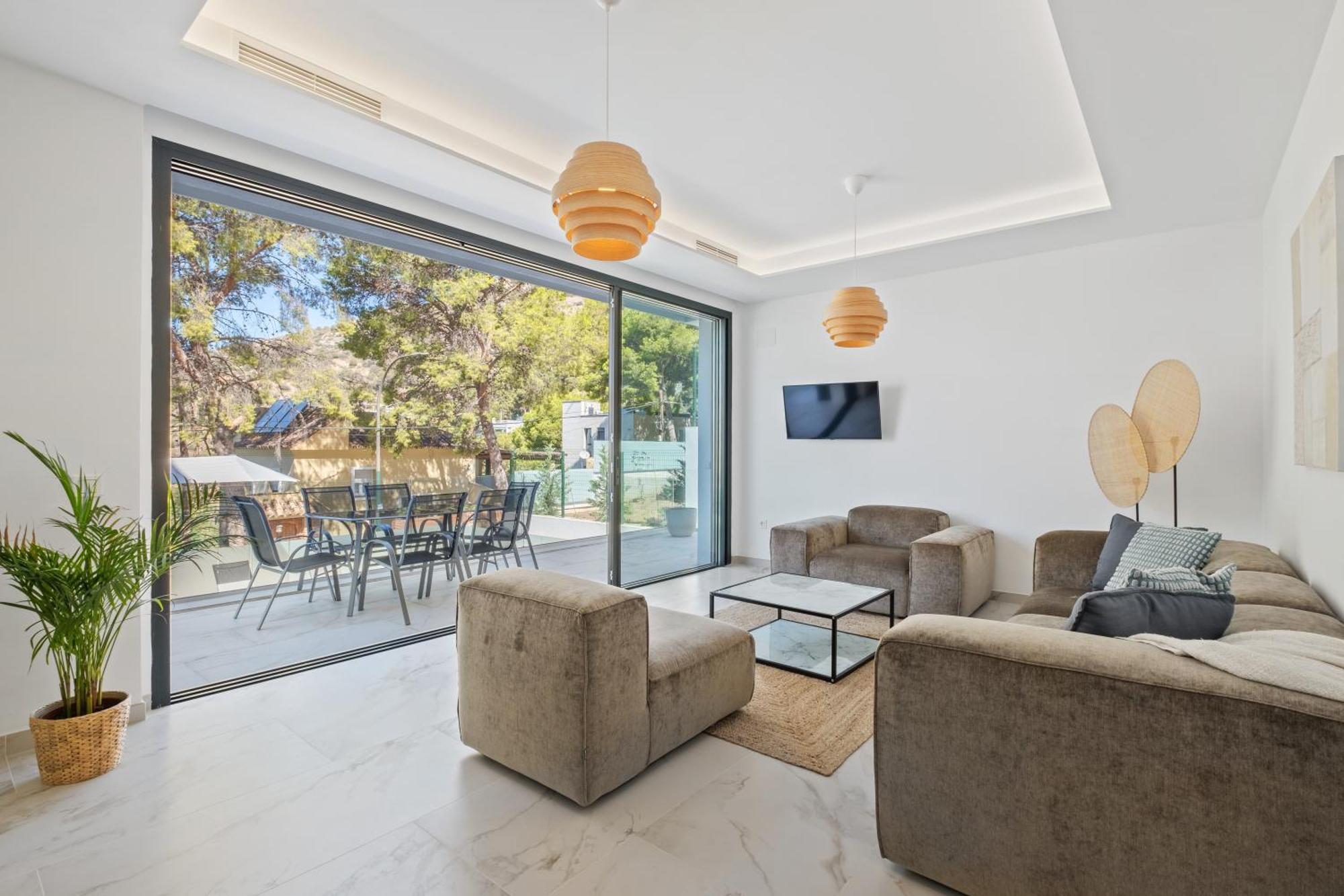 Villas Pinares De San Anton - Sea, City, Mountain, Views Malaga Luaran gambar