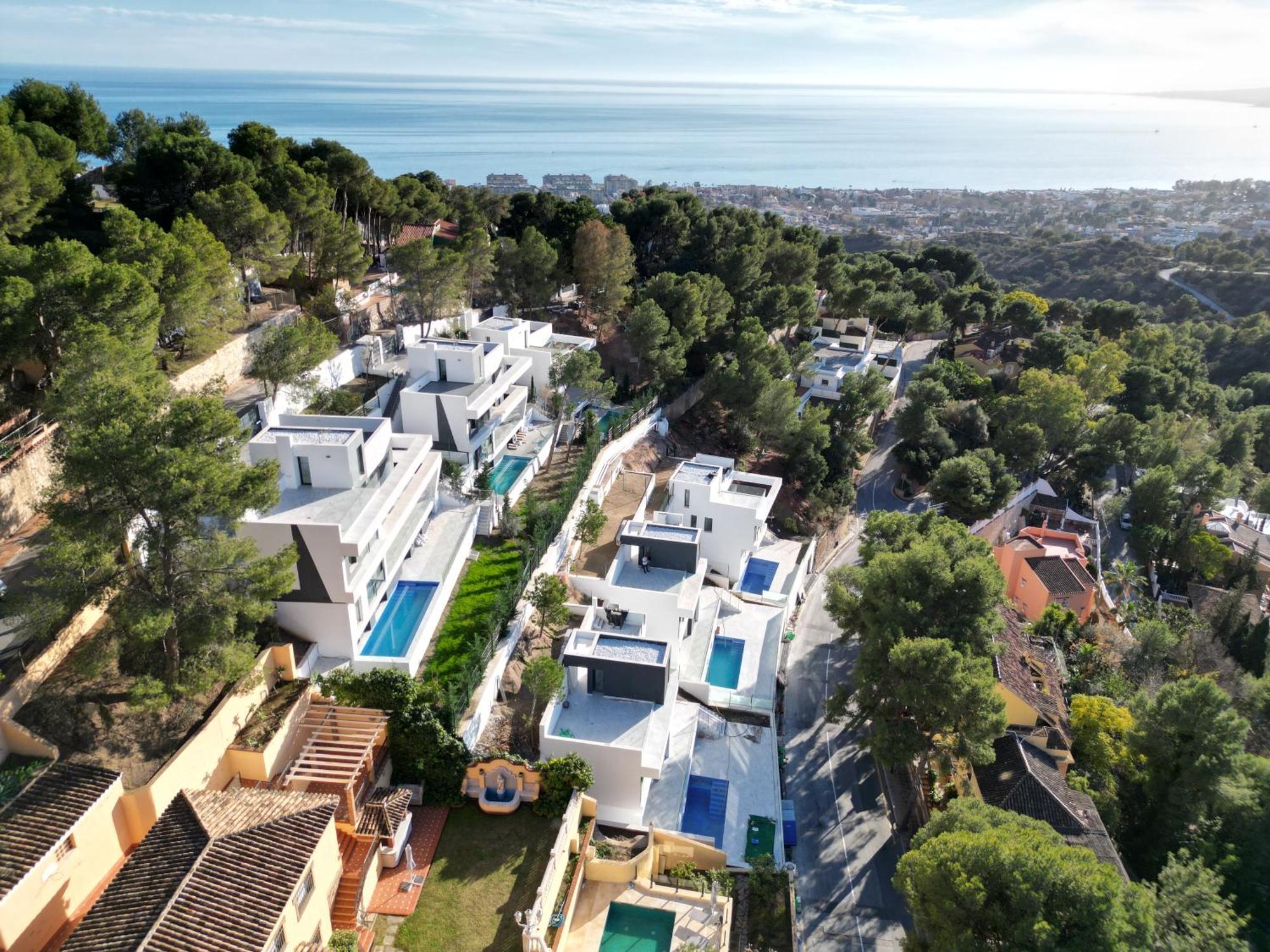 Villas Pinares De San Anton - Sea, City, Mountain, Views Malaga Luaran gambar