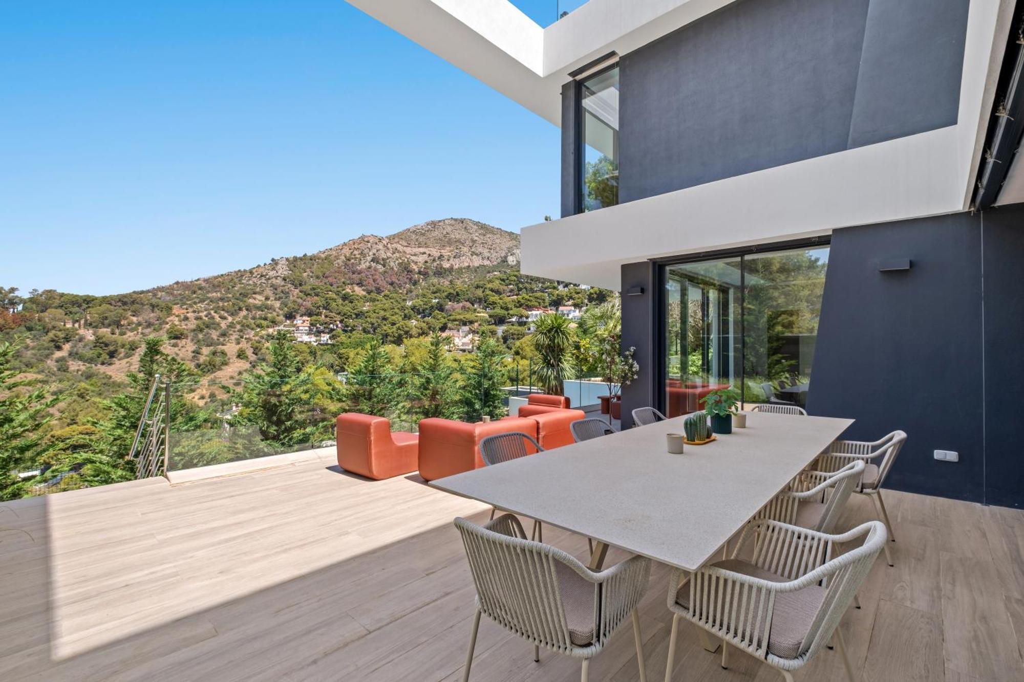 Villas Pinares De San Anton - Sea, City, Mountain, Views Malaga Luaran gambar
